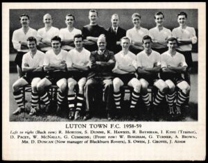Fleetway - 'Football Teams 1958-59 (Lion)' - Luton Town