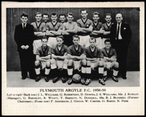 Fleetway - 'Football Teams 1958-59 (Lion)' - Plymouth Argyle