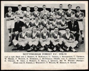 Fleetway - 'Football Teams 1958-59 (Tiger)' (1958) - Nottingham Forest Fleetway - 'Football Teams 1958-59 (Tiger)' (1958) - Nottingham Forest