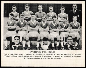 Fleetway - 'Football Teams 1958-59 (Tiger)' - Everton