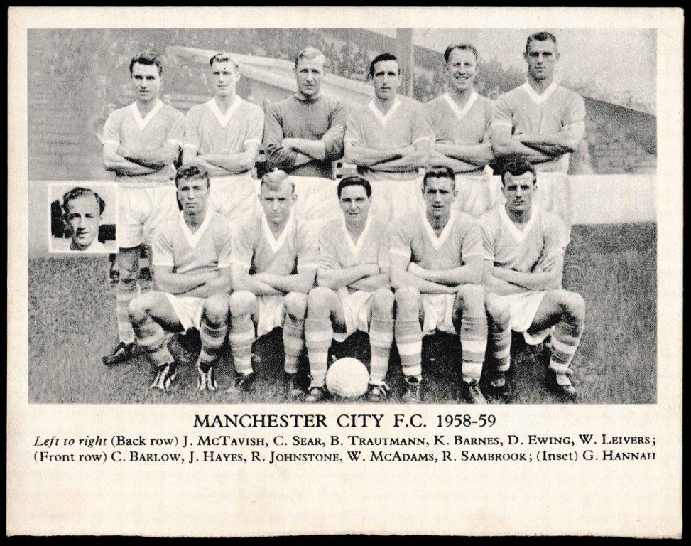 Fleetway - 'Football Teams 1958-59 (Tiger)' - Manchester City Fleetway - 'Football Teams 1958-59 (Tiger)' - Manchester City