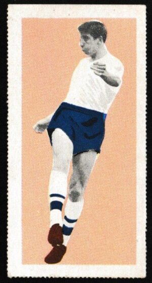 Fleetway - 'Star Footballers of 1963' (1963) - Card #43 - Wyn Davies (Bolton Wanderers)