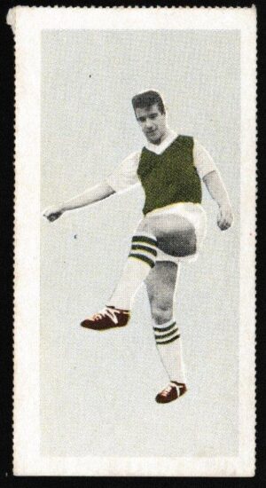 Fleetway - 'Star Footballers of 1963' (1963) - Card #48 - Gerry Baker (Hibernian)