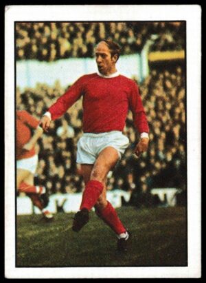Williams Forlag - 'Fodbold 72/73' - Bobby Charlton (Manchester United)