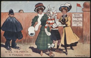 G M Payne - 'After the Match A Marked Man' (c1910's) - Unused Postcard