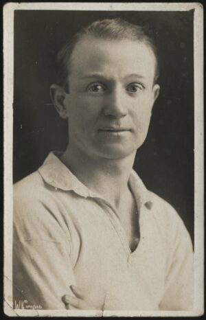 W Crawford - 'Bert Bliss Tottenham' (c1920) - Unused Football Postcard