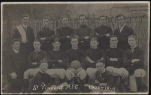 Real Photo - 'St Vincent AFC' (1909) - Unused Postcard