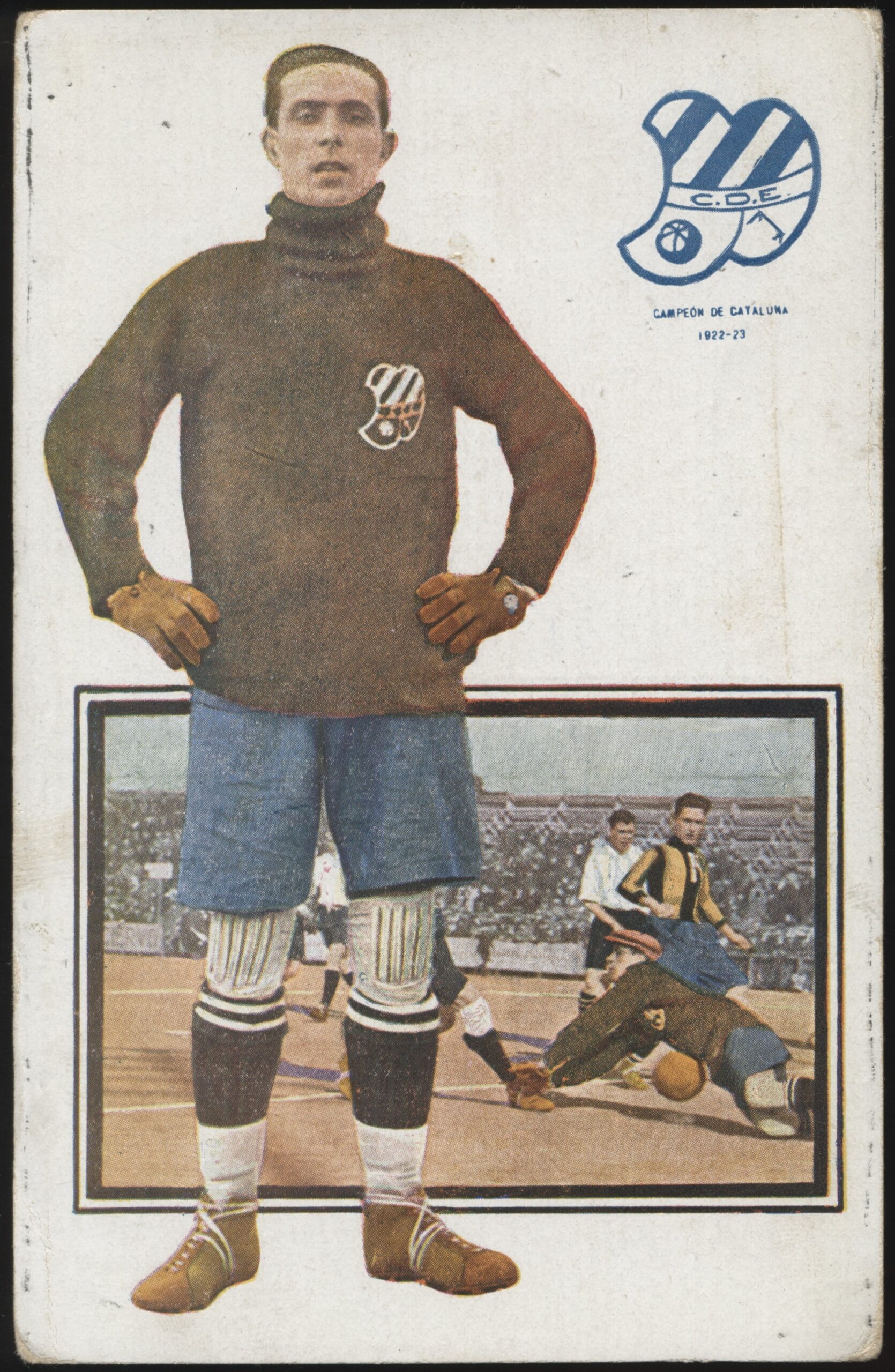 Amatller Chocolate - 'Joan Bordoy I Canellas Serie C1 - Europa' (1923) - Unused Postcard Amatller Chocolate - 'Joan Bordoy I Canellas Serie C1 - Europa' (1923) - Unused Postcard