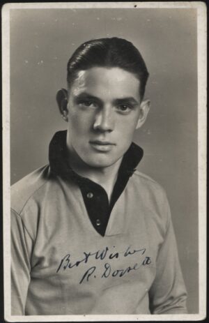 Real Photo - 'Dicky Dorsett Wolverhampton Wanderers FC Signed' (Undated) - Unused Postcard