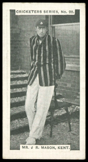 Gabriel - 'Cricketers Series' (1901) - J.R. Mason (Kent)