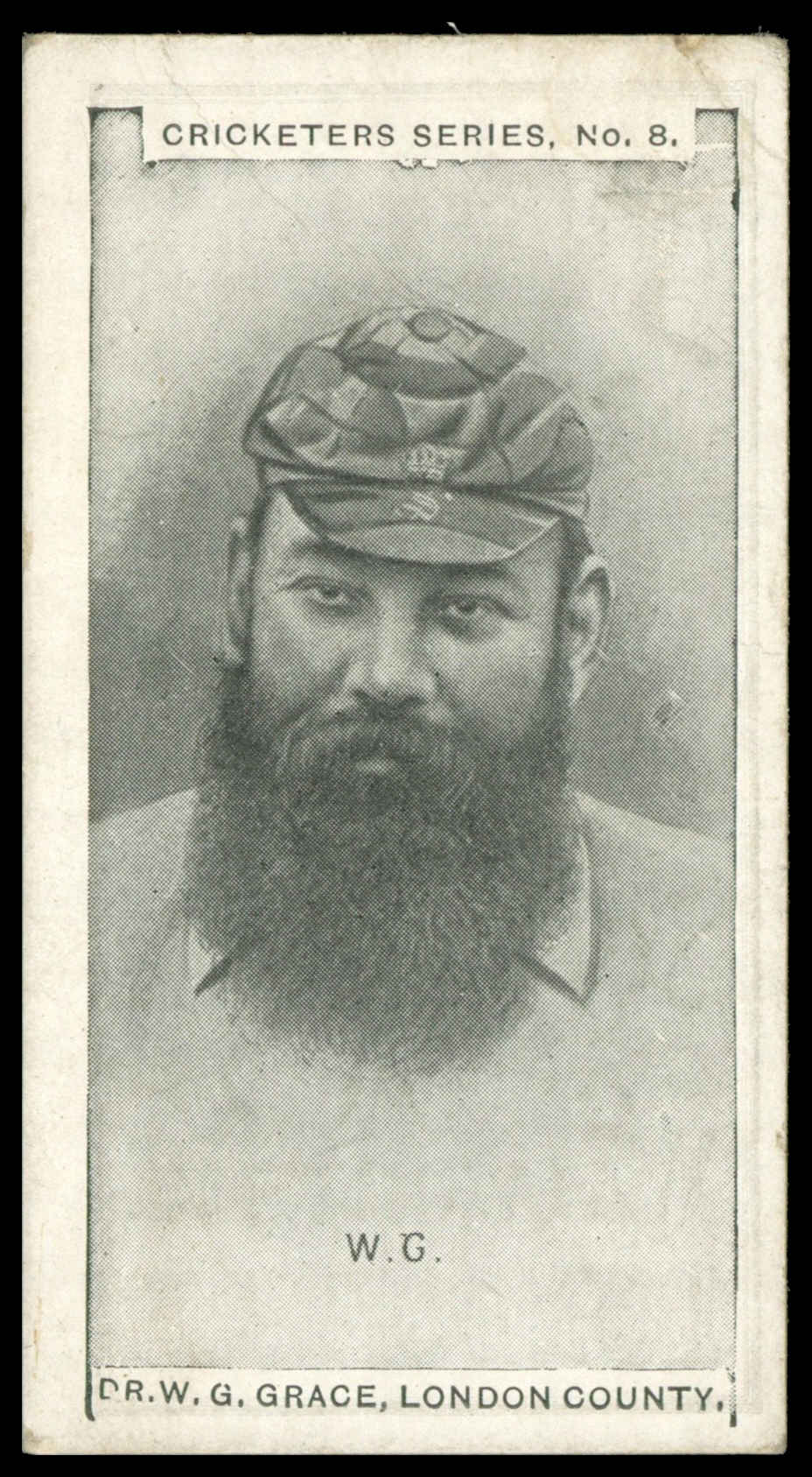 Gabriel - 'Cricketers Series' (1901) - Dr. W.G. Grace (London County) Gabriel - 'Cricketers Series' (1901) - Dr. W.G. Grace (London County)