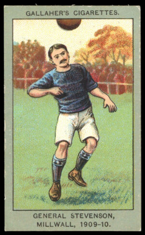 Gallaher - 'Association Football Club Colours (Brown)' - General Stevenson (Millwall) (1910)