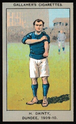 Gallaher - 'Association Football Club Colours' (1910) - H. Dainty (Dundee)