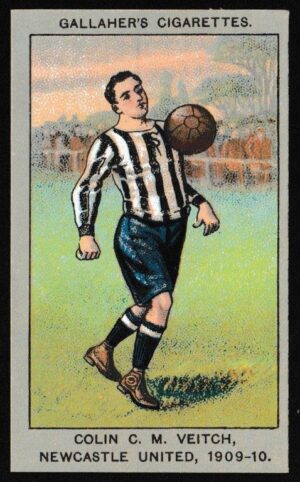 Gallaher - 'Association Football Club Colours' (1910) - Colin Veitch (Newcastle) Gallaher - 'Association Football Club Colours' (1910) - Colin Veitch (Newcastle)