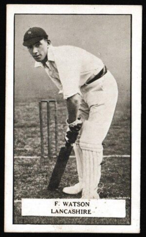 Gallaher - 'Famous Cricketers' (1926) - P. Watson (Lancashire)