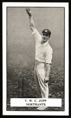 Gallaher - 'Famous Cricketers' (1926) - W.C. Jupp (Northants)