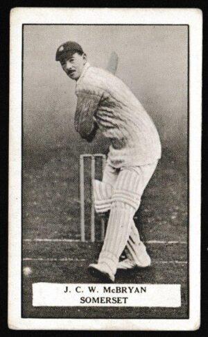 Gallaher - 'Famous Cricketers' (1926) - J.C.W. McBryan (Somerset)