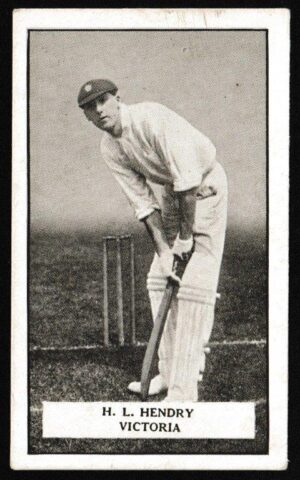 Gallaher - 'Famous Cricketers' (1926) - H.L. Hendry (Victoria)