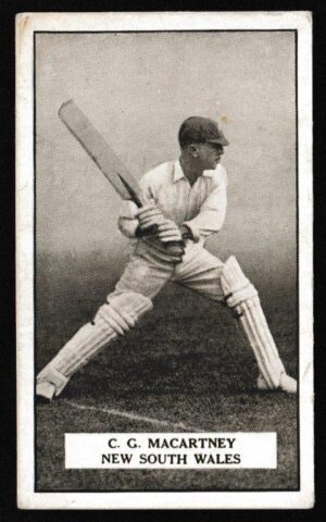 Gallaher - 'Famous Cricketers' (1926) - C.G. MacArtney (New South Wales)