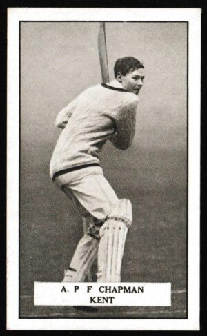 Gallaher - 'Famous Cricketers' (1926) - A.P.F. Chapman (Kent)