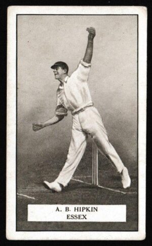 Gallaher - 'Famous Cricketers' (1926) - A.B. Hipkin (Essex)