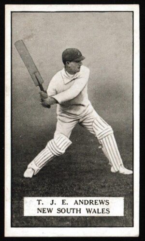 Gallaher - 'Famous Cricketers' (1926) - T.J.E. Andrews (New South Wales)