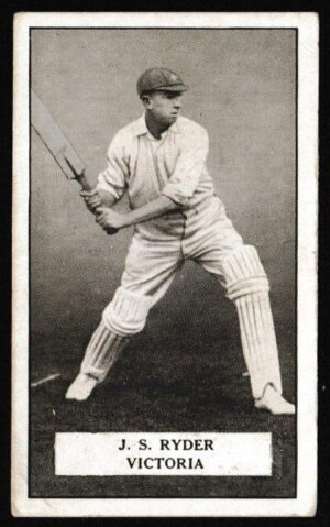 Gallaher - 'Famous Cricketers' (1926) - J.S. Ryder (Victoria)