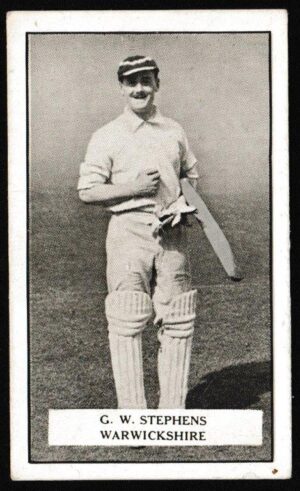 Gallaher - 'Famous Cricketers' (1926) - G.W. Stephens (Warwickshire)