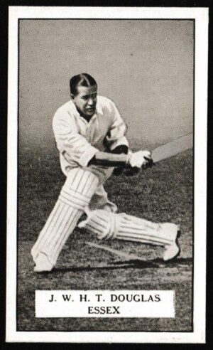 Gallaher - 'Famous Cricketers' (1926) - J.W.H.T. Douglas (Essex)