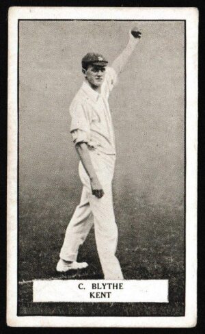 Gallaher - 'Famous Cricketers' (1926) - C. Blythe (Kent)