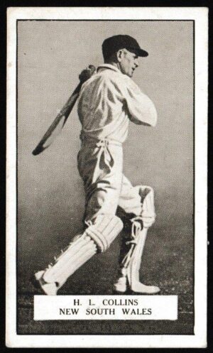 Gallaher - 'Famous Cricketers' (1926) - H.L. Collins (New South Wales)