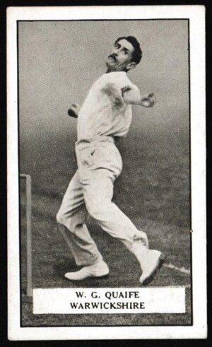 Gallaher - 'Famous Cricketers' (1926) - W.G. Quaife (Warwickshire)