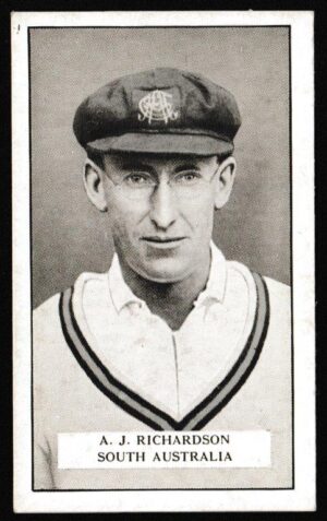 Gallaher - 'Famous Cricketers' (1926) - A.J. Richardson (South Australia)
