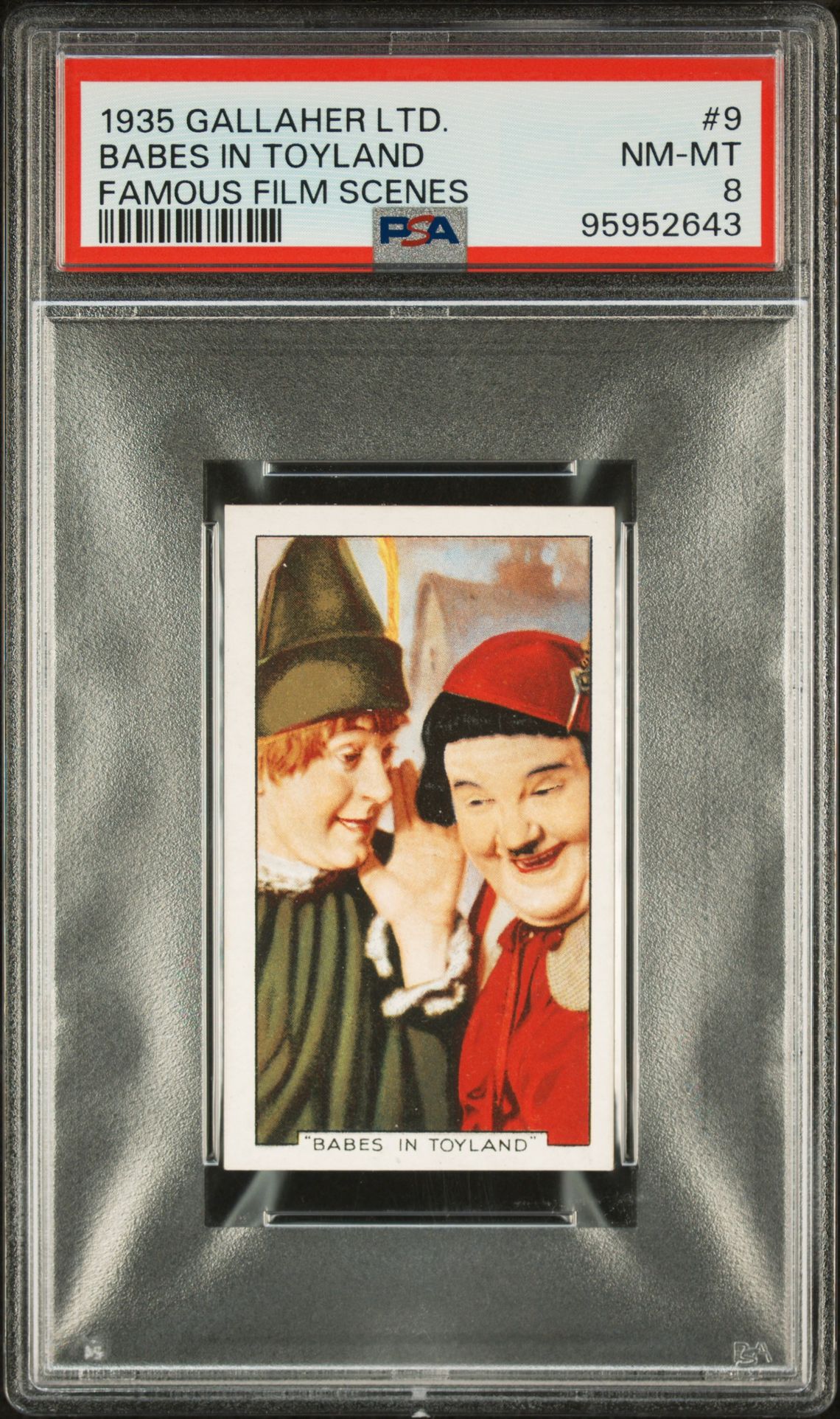 Gallaher - Famous Film Scenes - Laurel & Hardy/Babes in Toyland **PSA8** Gallaher - Famous Film Scenes - Laurel & Hardy/Babes in Toyland **PSA8**