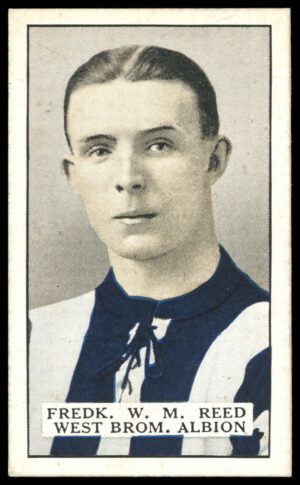 Gallaher - 'Famous Footballers (Brown)' (1926) - #11 - Fred Reed (West Brom)