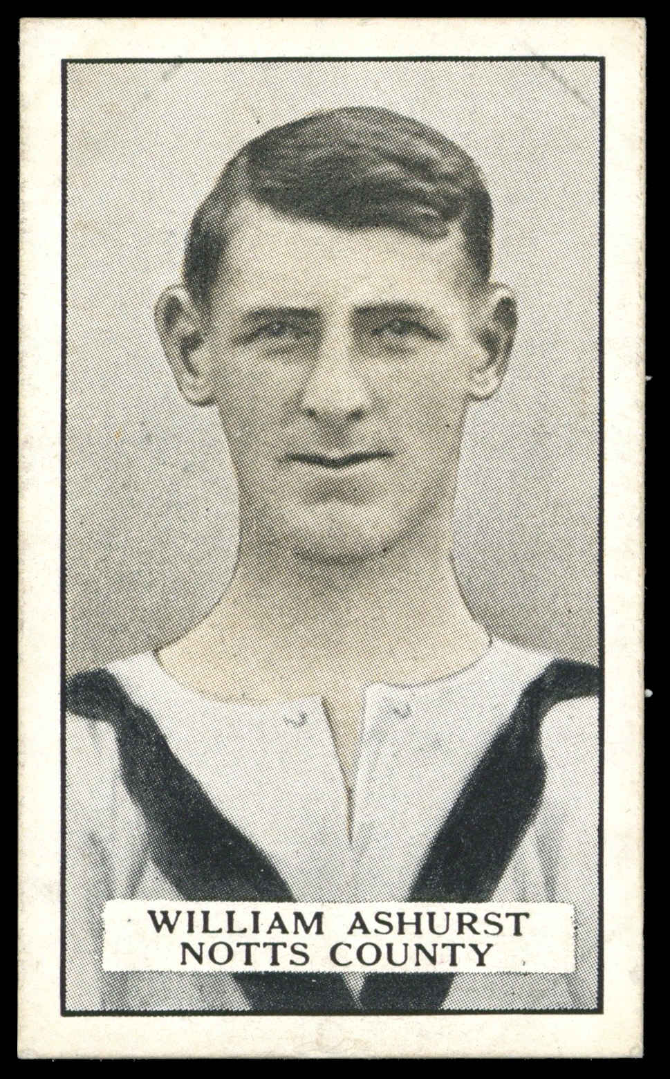 Gallaher – ‘Famous Footballers (Brown)’ (1926) – #27 – Wm. Ashurst ...