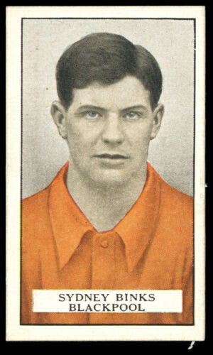 Gallaher - 'Famous Footballers (Brown)' (1926) - #36 - Sydney Binks (Blackpool)