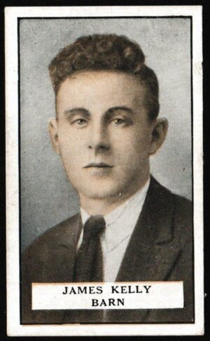Gallaher - 'Famous Footballers (Green)' (1925) - James Kelly (Barn)