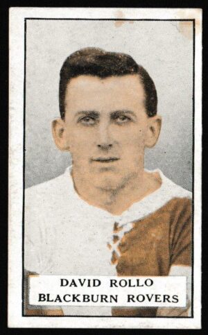 Gallaher - 'Famous Footballers (Green)' (1925) - David Rollo (Blackburn)