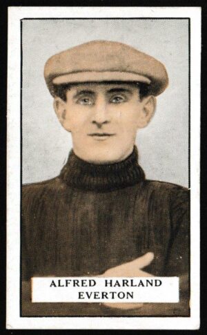 Gallaher - 'Famous Footballers (Green)' (1925) - Alfred Harland (Everton)