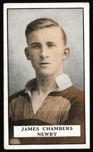 Gallaher - 'Famous Footballers (Green)' (1925) - James Chambers (Newry)