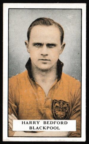 Gallaher - 'Famous Footballers (Green)' (1925) - Harry Bedford (Blackpool)