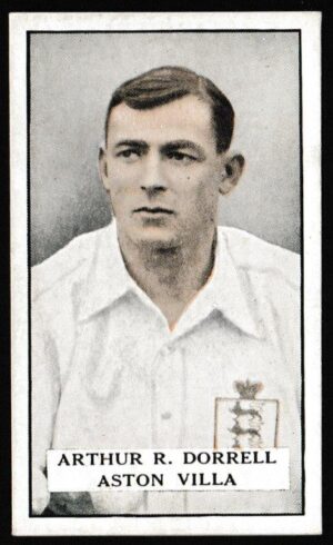 Gallaher - 'Famous Footballers (Green)' (1925) - Arthur R. Dorrell (Aston Villa)