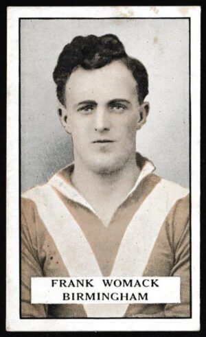 Gallaher - 'Famous Footballers (Green)' (1925) - Frank Womack (Birmingham)