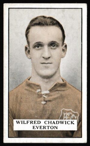 Gallaher - 'Famous Footballers (Green)' (1925) - Wilfred Chadwick (Everton)