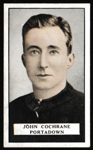 Gallaher - 'Famous Footballers (Green)' (1925) - John Cochrane (Portadown)