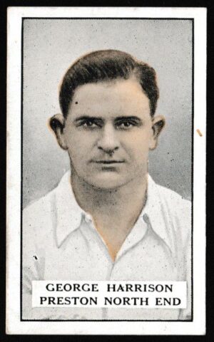 Gallaher - 'Famous Footballers (Green)' (1925) - George Harrison (Preston North End)