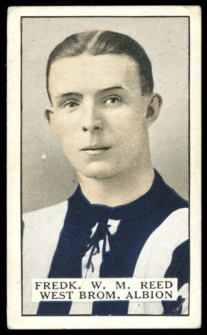 Gallaher - 'Famous Footballers (Brown)' (1926) - #11 - Fred Reed (West Brom)