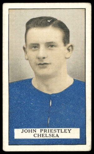 Gallaher - 'Famous Footballers (Brown)' (1926) - #22 - John Priestley (Chelsea) Gallaher - 'Famous Footballers (Brown)' (1926) - #22 - John Priestley (Chelsea)