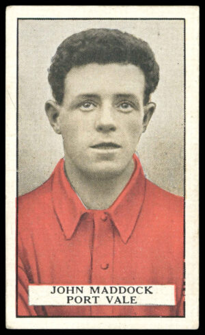 Gallaher - 'Famous Footballers (Brown)' (1926) - #28 - John Maddock (Port Vale)